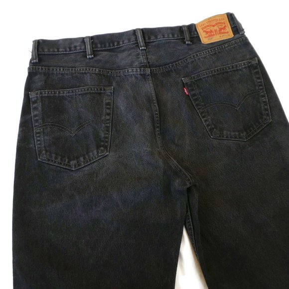 Levi's Other - 40x32 Levis 550 Washed Black Relaxed Fit 40 x 32